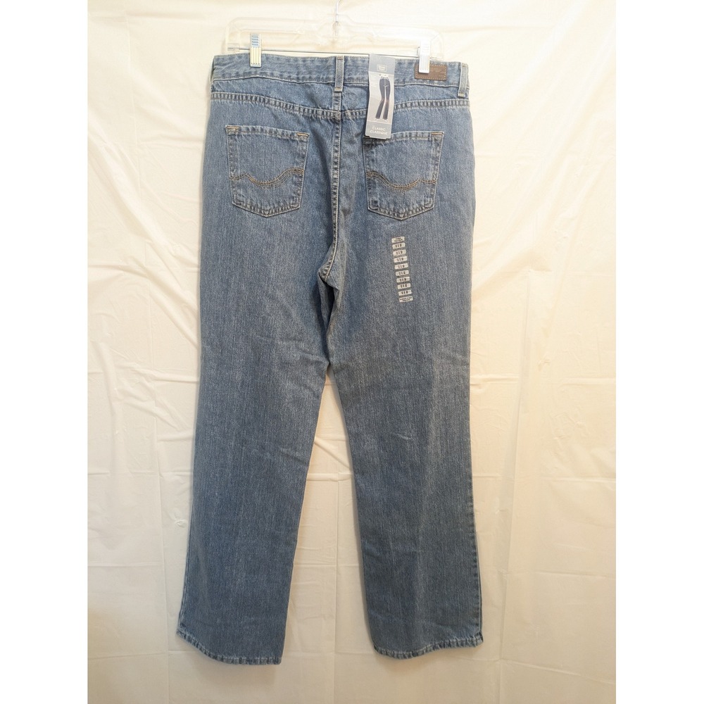 Denver Hayes Jeans Women's 12x32 Blue Straight Leg Classic Denim Canada - Picture 6 of 14